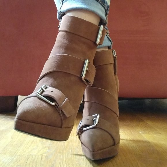 Giuseppe Zanotti Sigaro Stiletto Boots, Like New, Size 37.5 - Picture 5 of 7